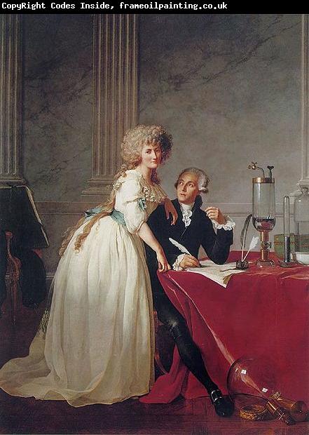 Jacques-Louis David Portrait of Monsieur Lavoisier and His Wife